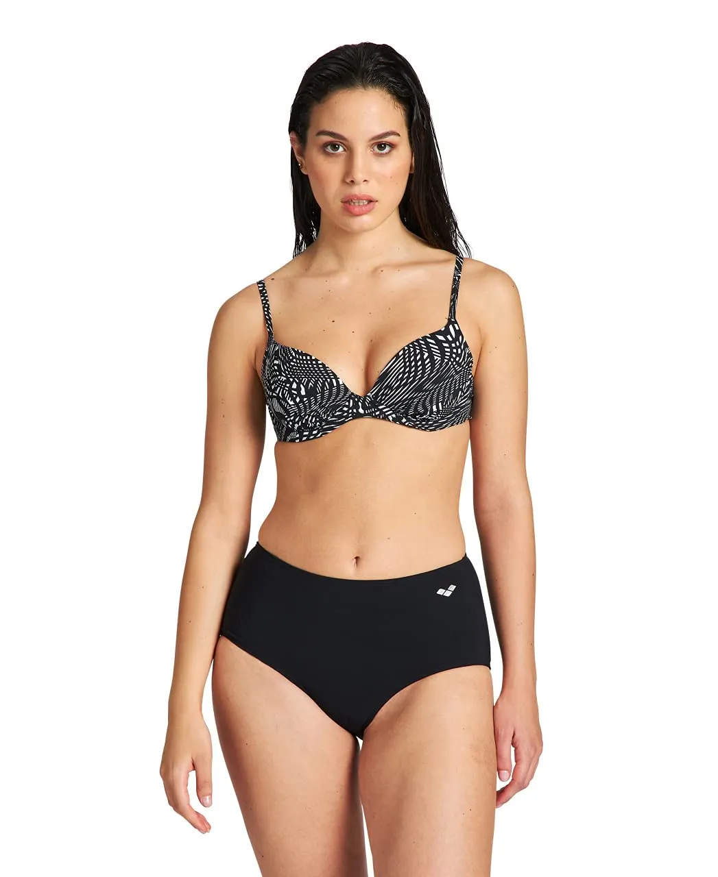 Arena Clara Bikini Donna Coppa B Modellante Vita Alta