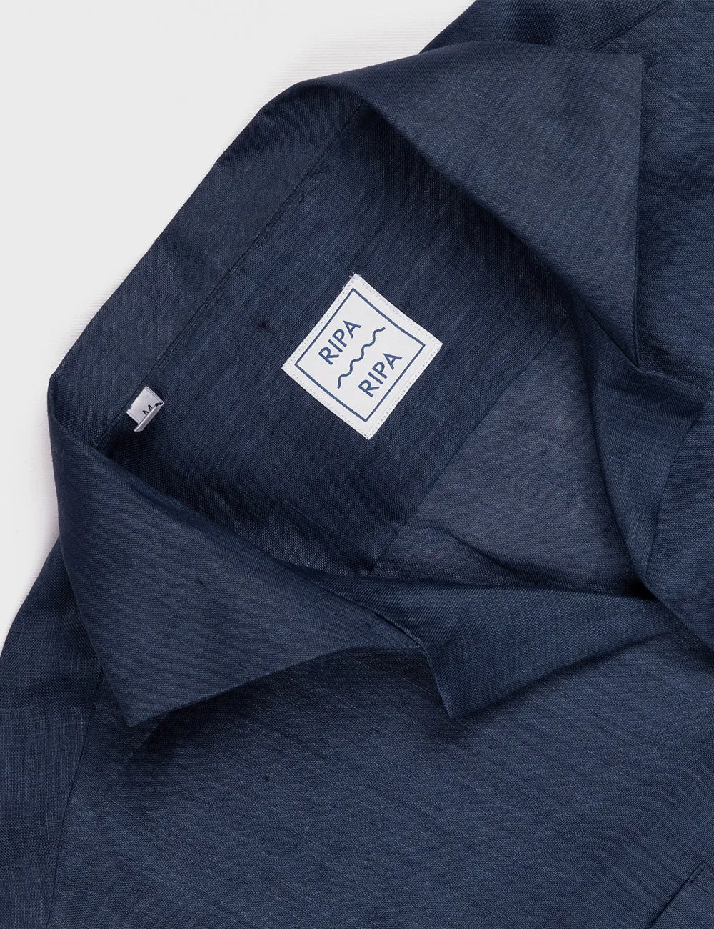 Ripa Ripa Ischia Blu Notte camicia uomo stile anni 60