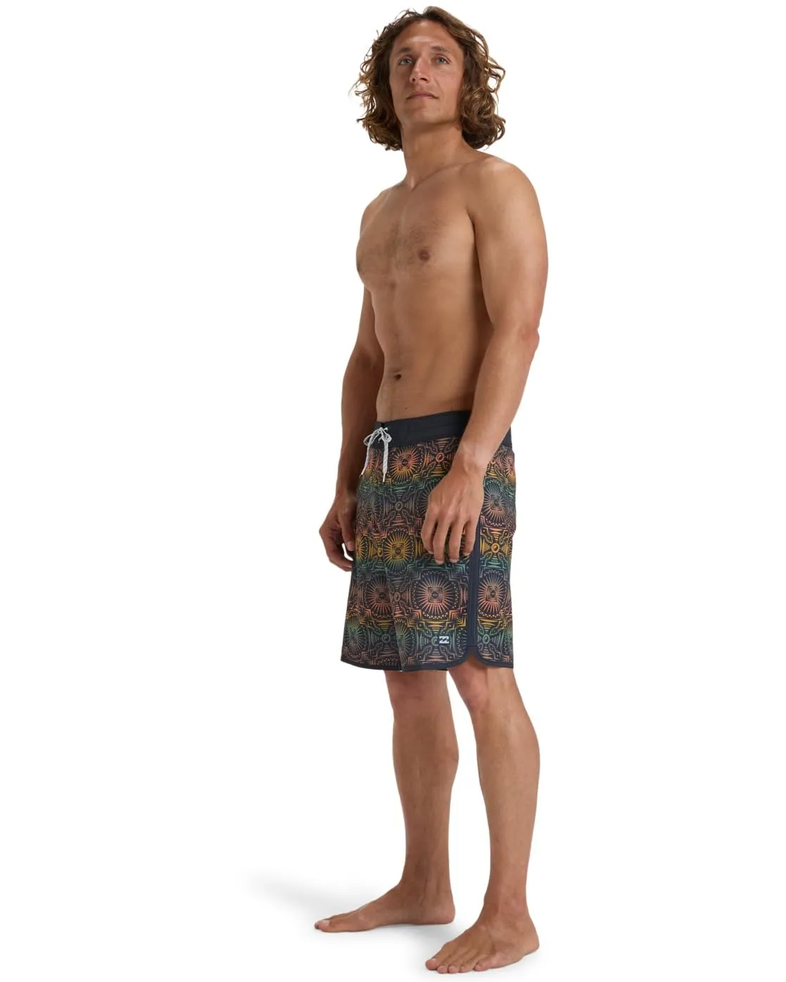 Billabong 73 Theme Pro Boardshort Uomo elastico riciclato