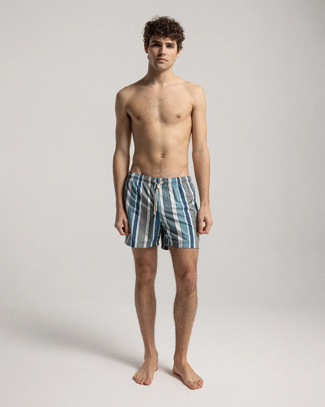 Mosso Sunwear Baiadera boxer mare blu a righe