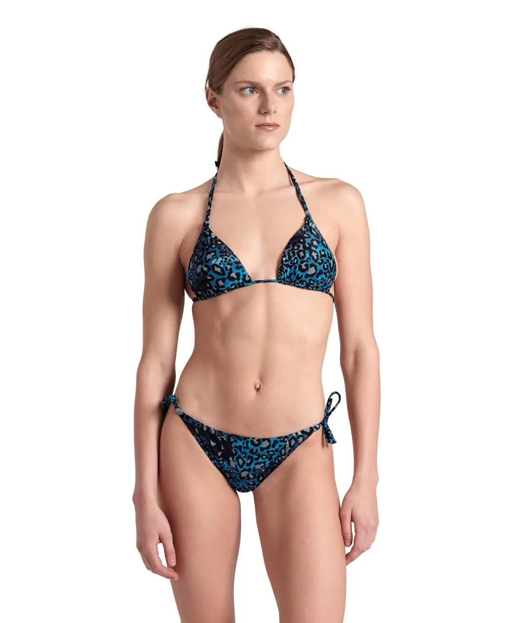 Arena Water Print String bikini donna a triangolo