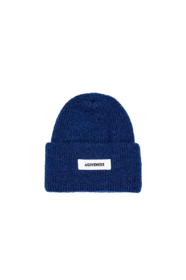 4 Giveness Shirt Hat Cappello Panna Misto Lana Unica