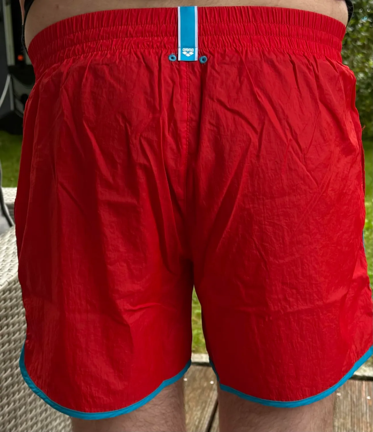 Arena Big Logo boxer mare uomo 3XL nero salvia