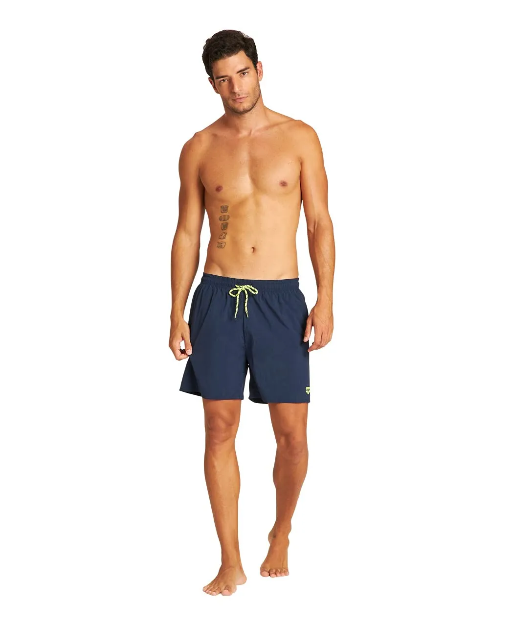arena Icons Boxer costume mare uomo verde navy soft