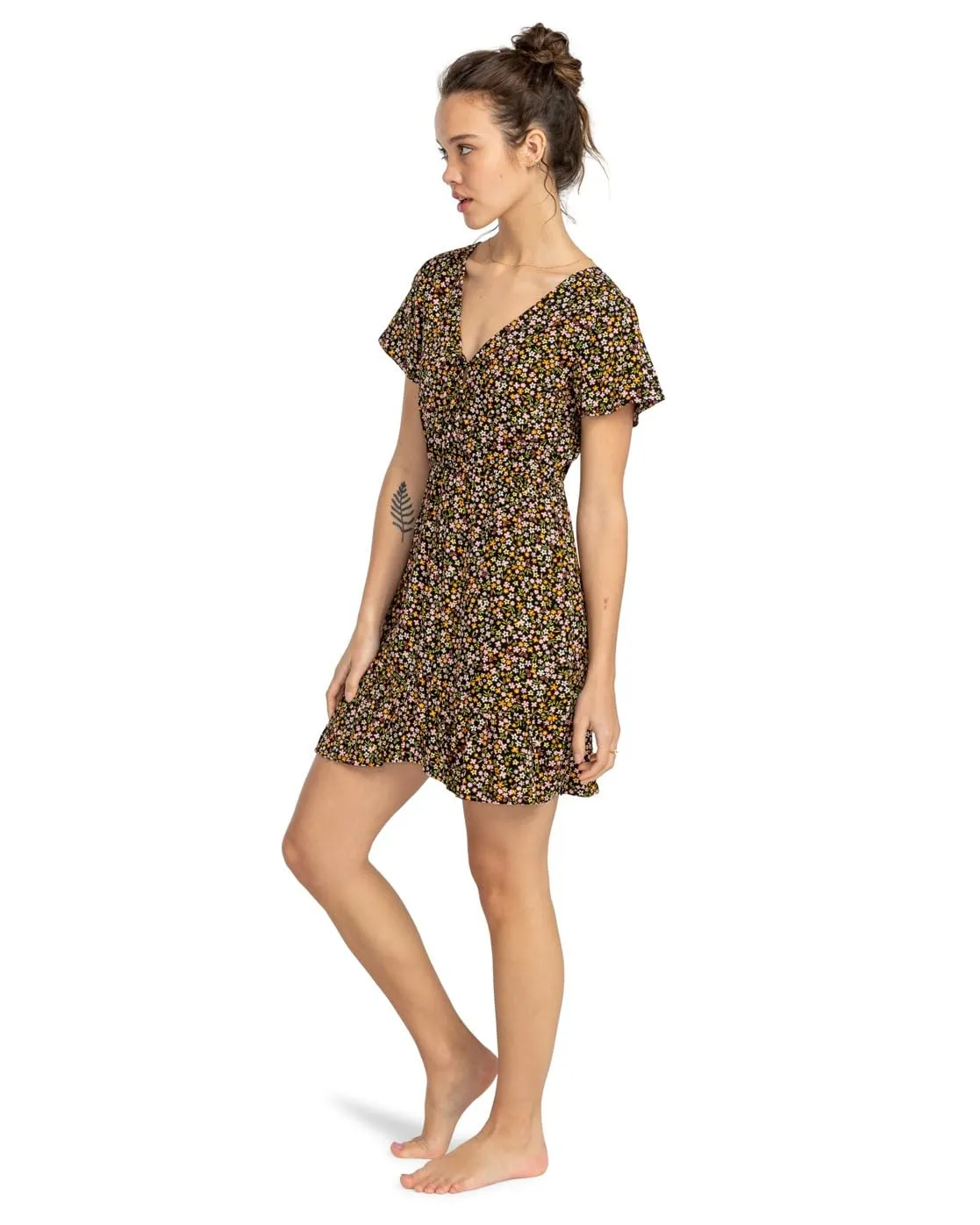 Billabong Day Trippin Vestito Donna viscosa scollo V