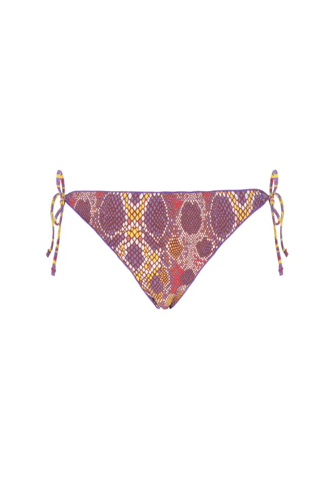 4 Giveness Congo slip bikini laccetti Python