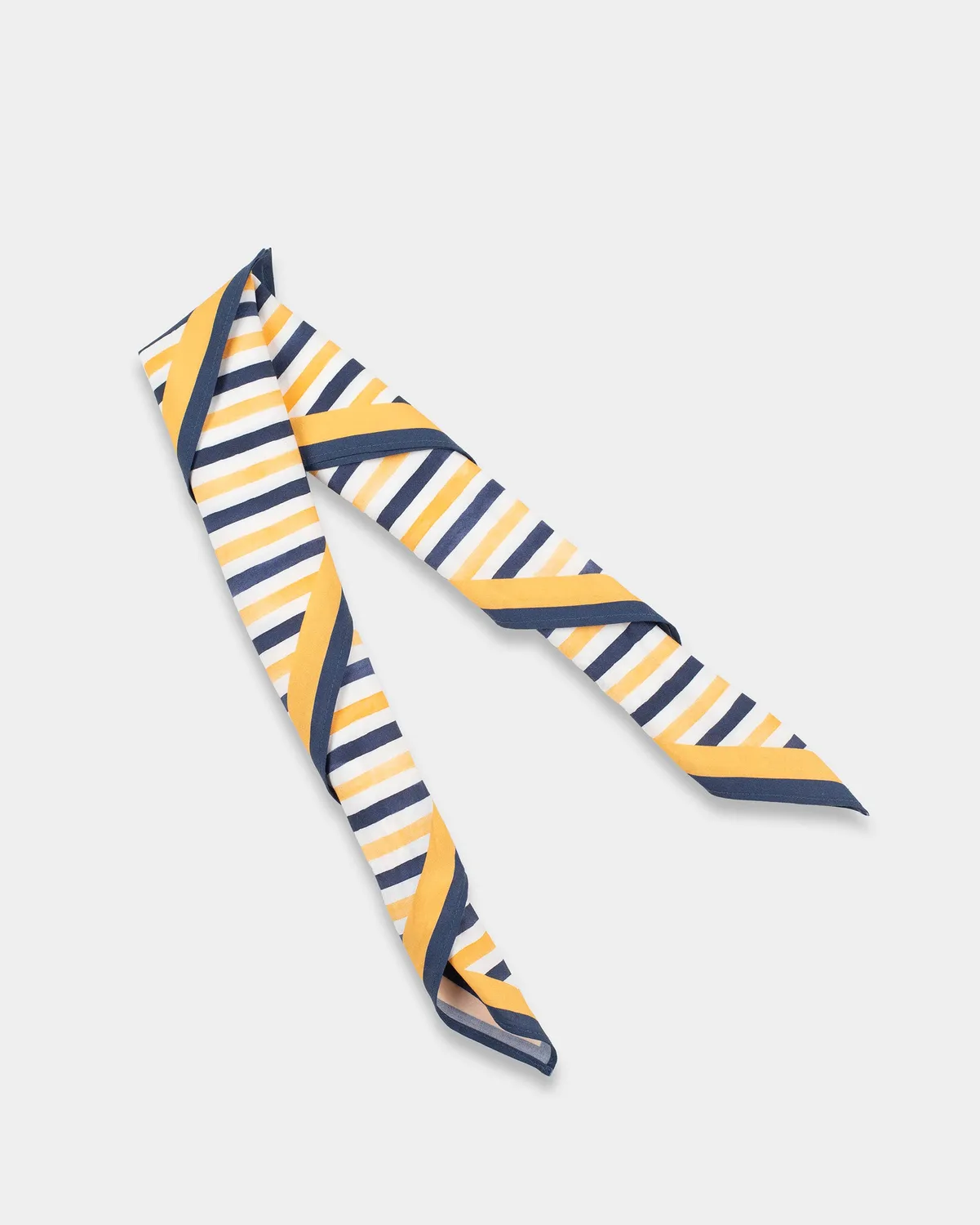 Mosso Sunwear Navy Wave bandana in Tencel blu