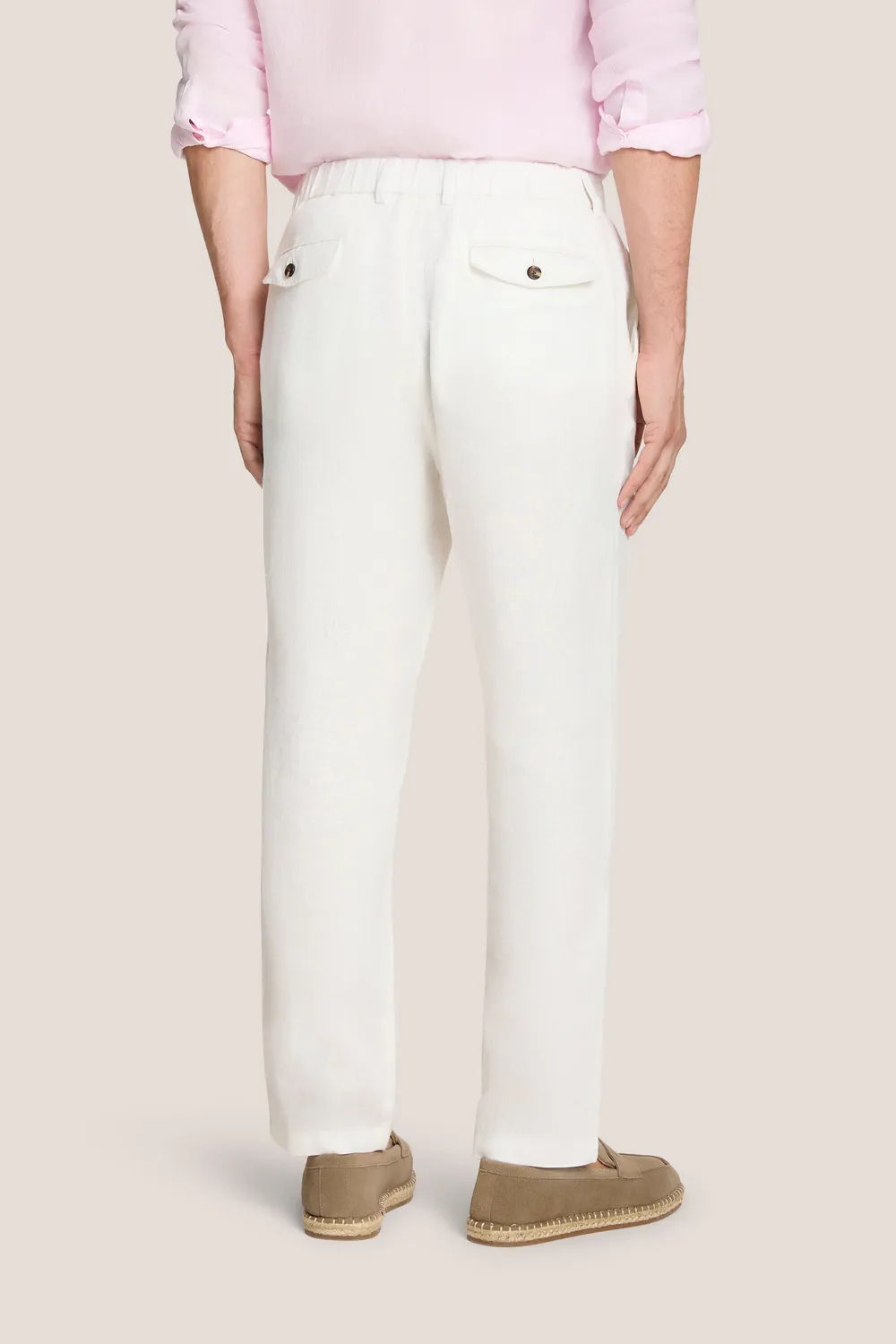4 Giveness pantalone lungo uomo taglia 44-54 tinta unita