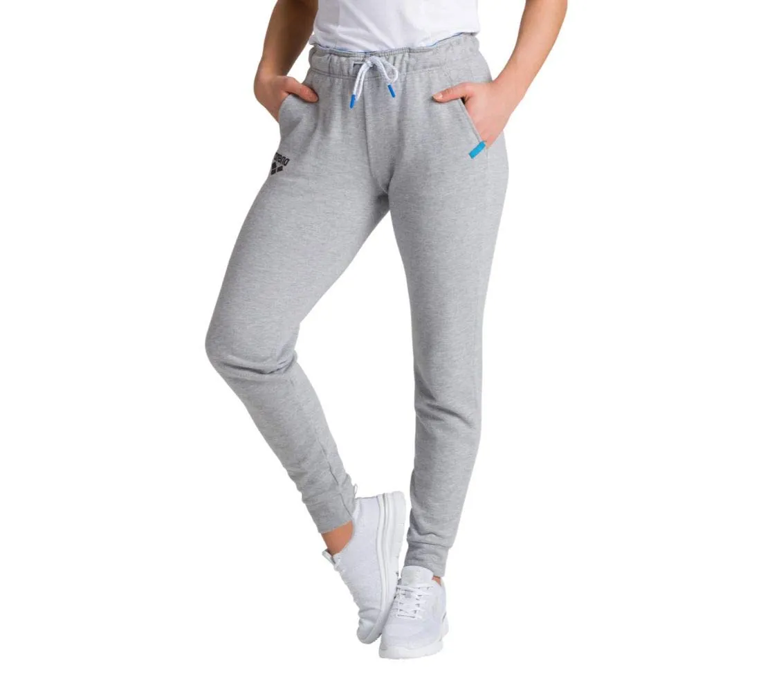 Arena Team Fleece Pant Pantaloni Donna Nero morbidi