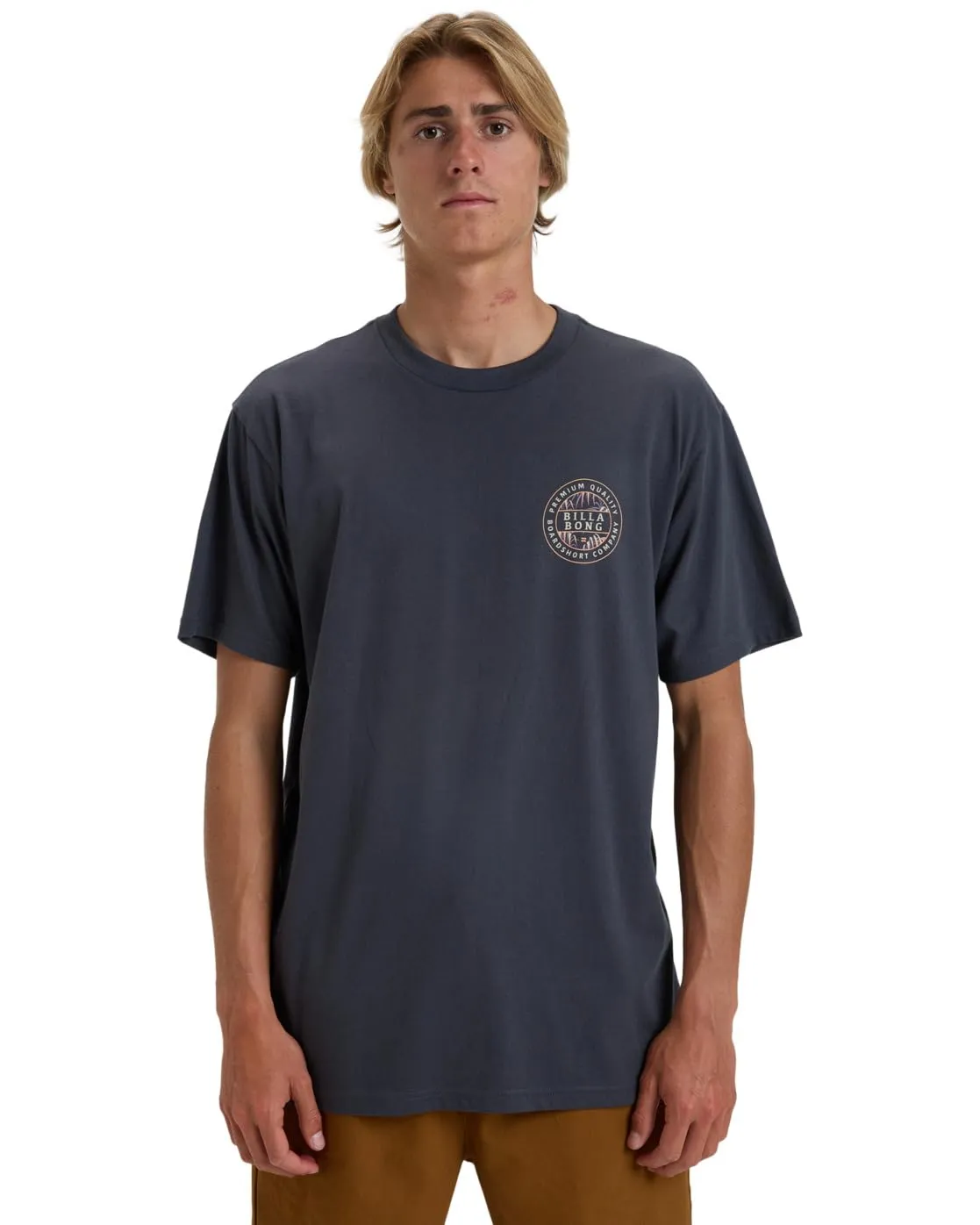 Billabong Rotore SS T-Shirt uomo Dark Slate cotone