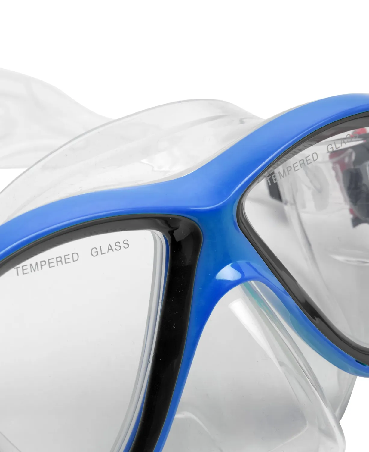 Arena Snorkel Mask Set Jr set snorkeling blu dry-top