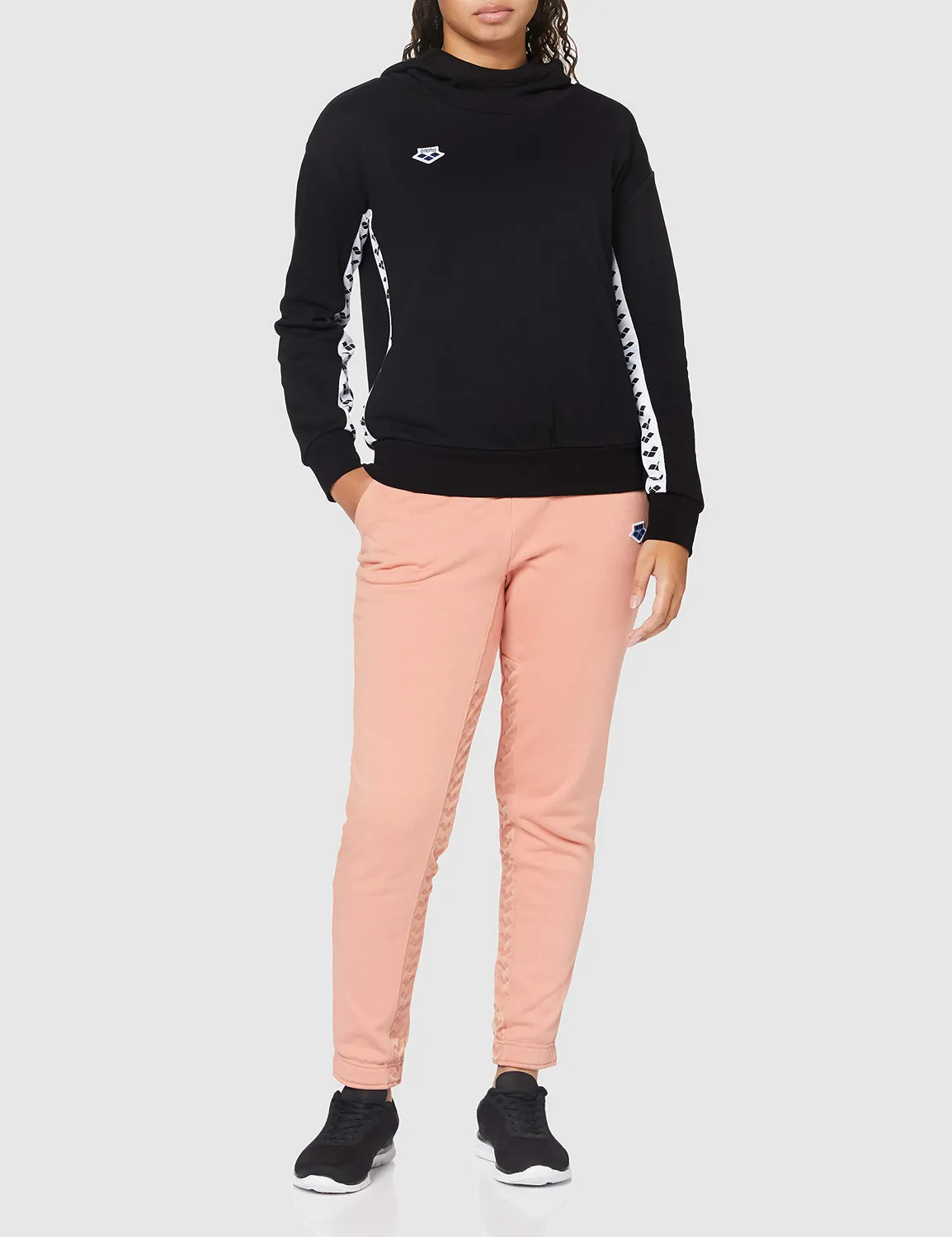 arena Team Hoodie felpa cappuccio donna cotone streetwear