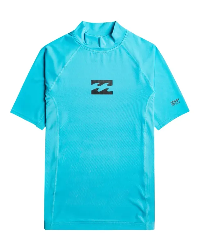 Billabong Waves All Day rash guard bimbo maniche corte