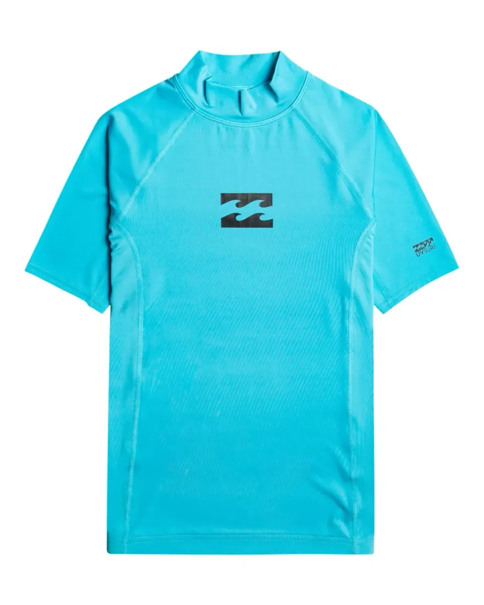 Billabong Waves All Day rash guard bimbo maniche corte