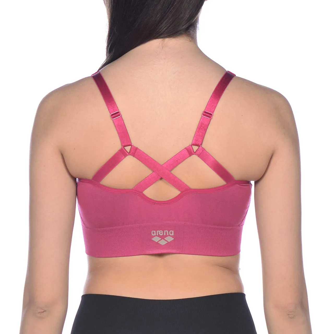 Arena Seamless top sportivo senza cuciture regolabile