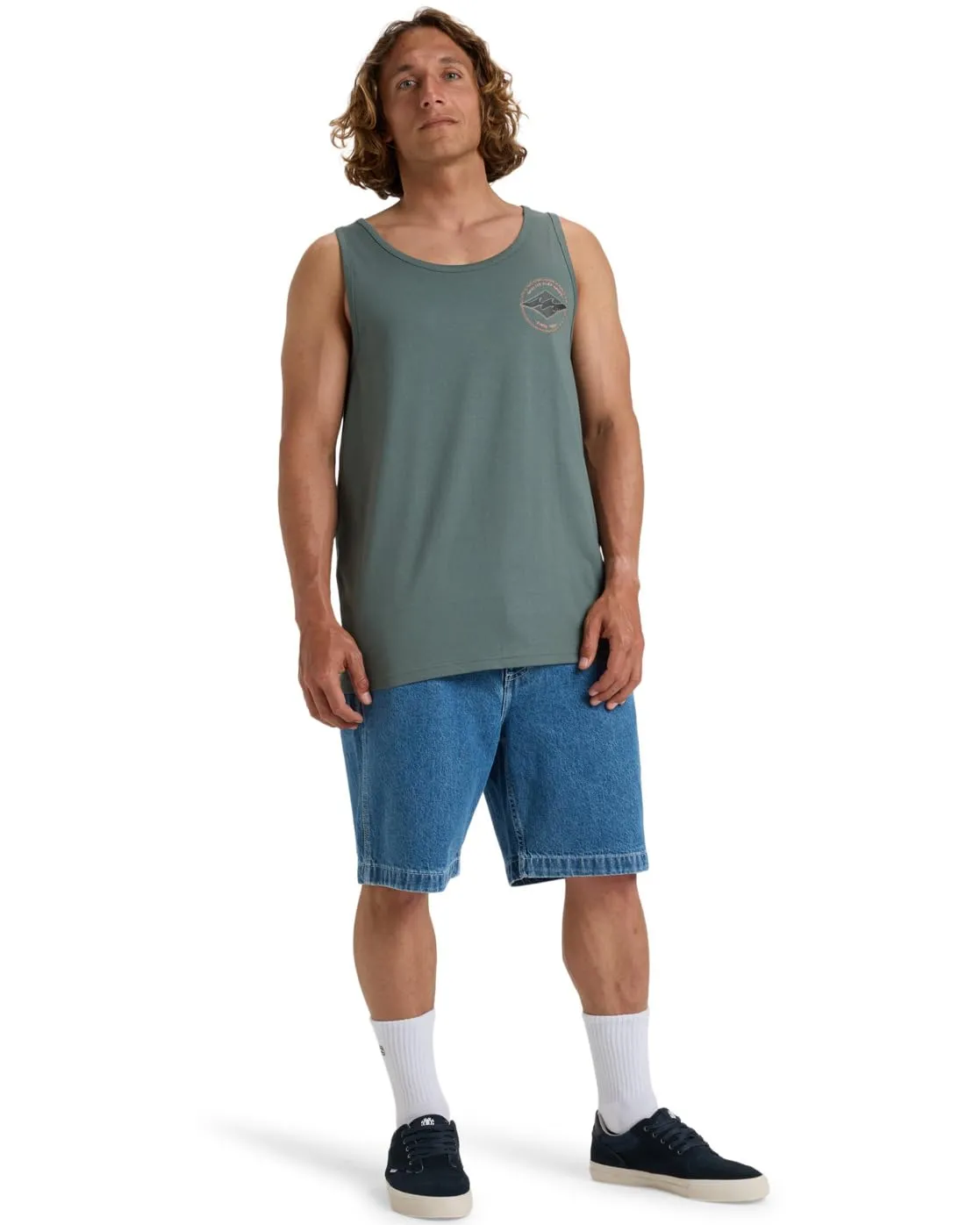 Billabong Rotor Diamond t-shirt uomo bianca cotone