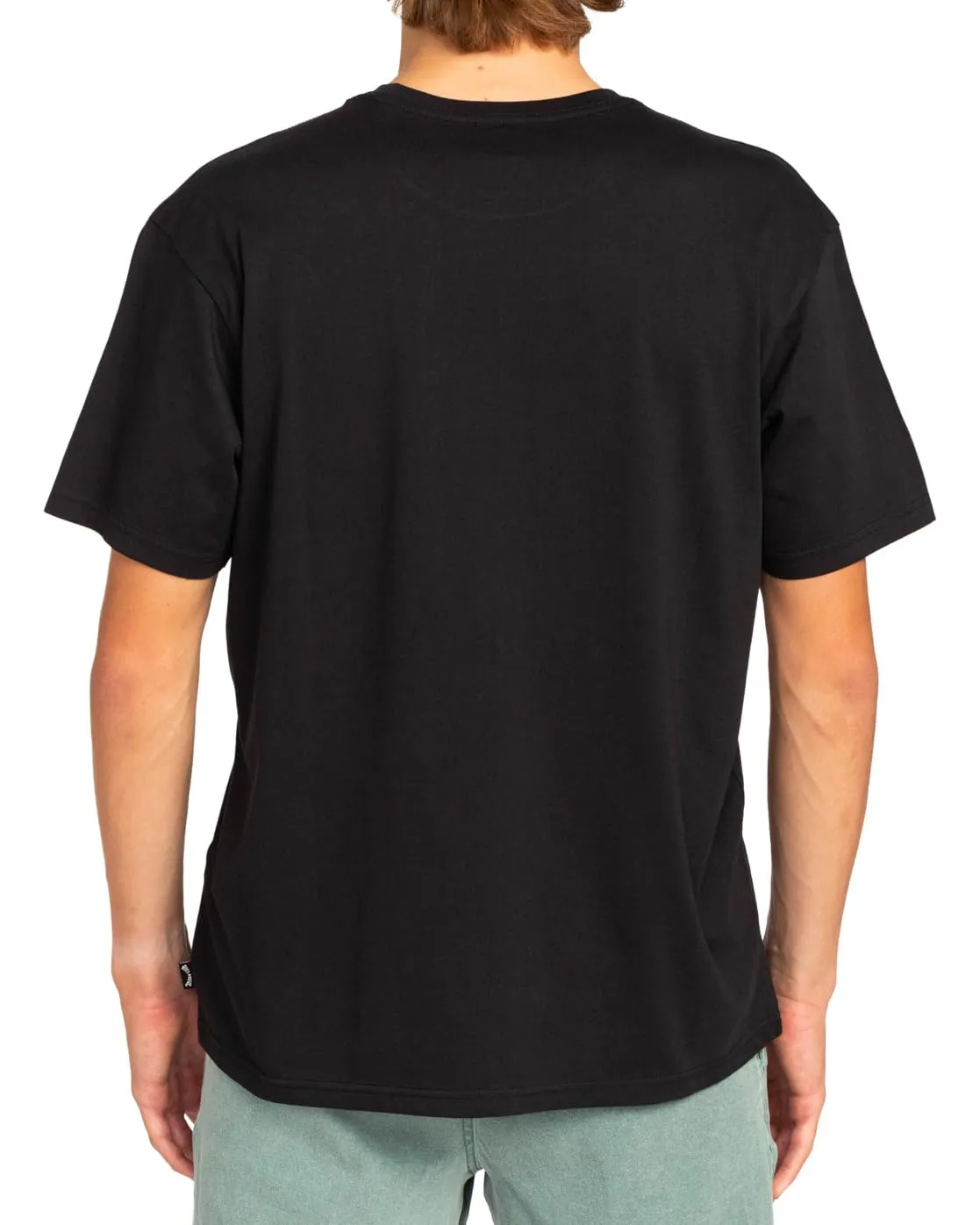 Billabong Inversed SS maglietta uomo nera logo petto