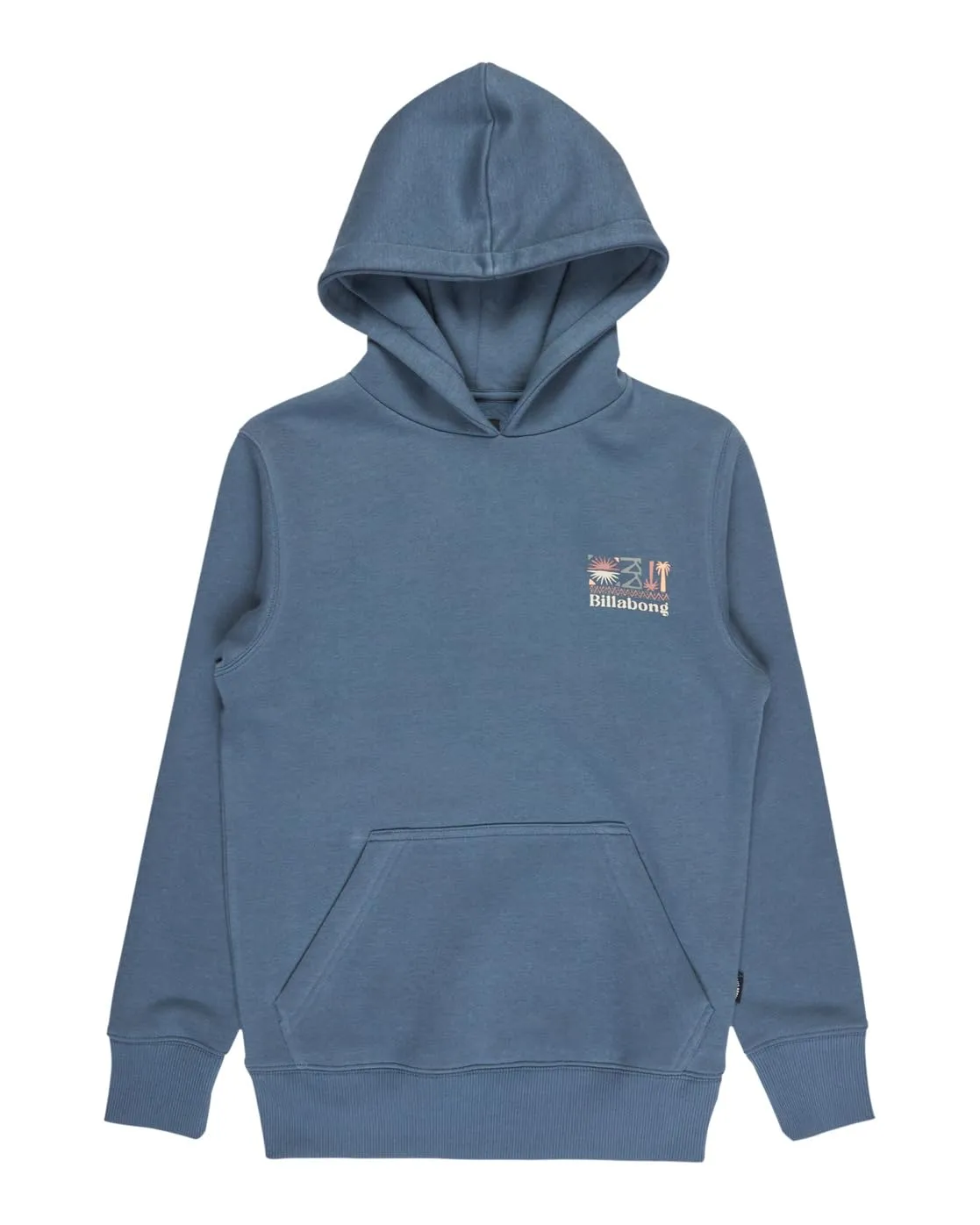Billabong Foundation Po Kids felpa bambino 12 anni blu ardesia pile