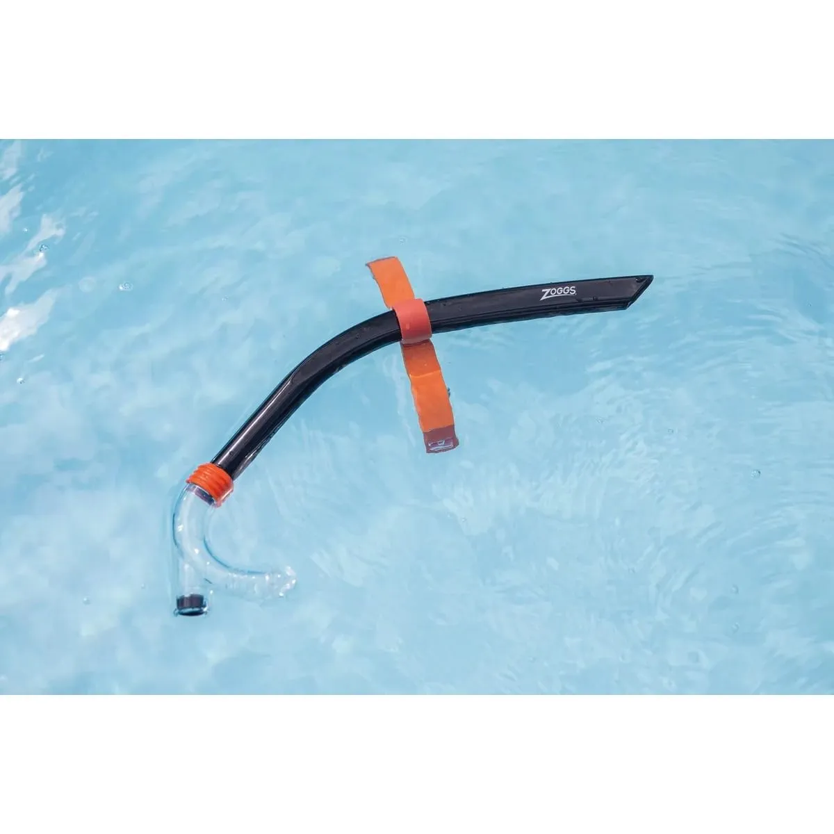 Zoggs Centre Line Snorkel tubo nuoto arancione