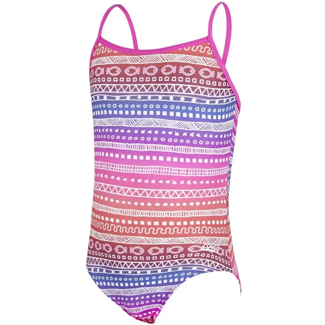 Zoggs Ikat Yaroomba costume intero bambina 6 anni
