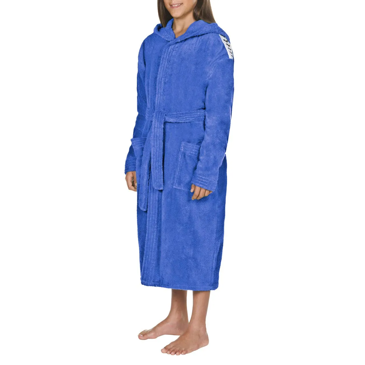 Arena Core Soft Junior accappatoio bambino blu cotone