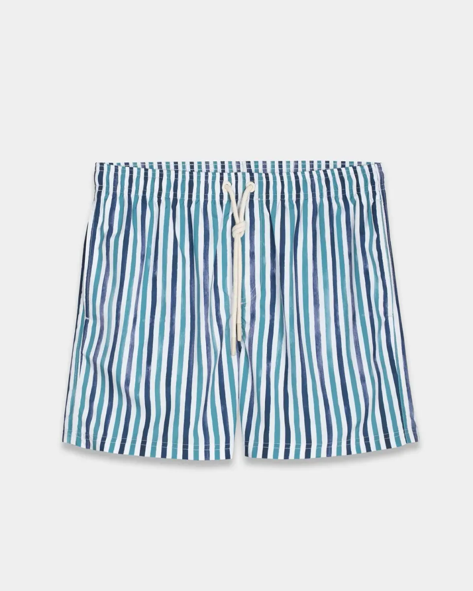 Mosso Sunwear Wave costume boxer multicolor a righe