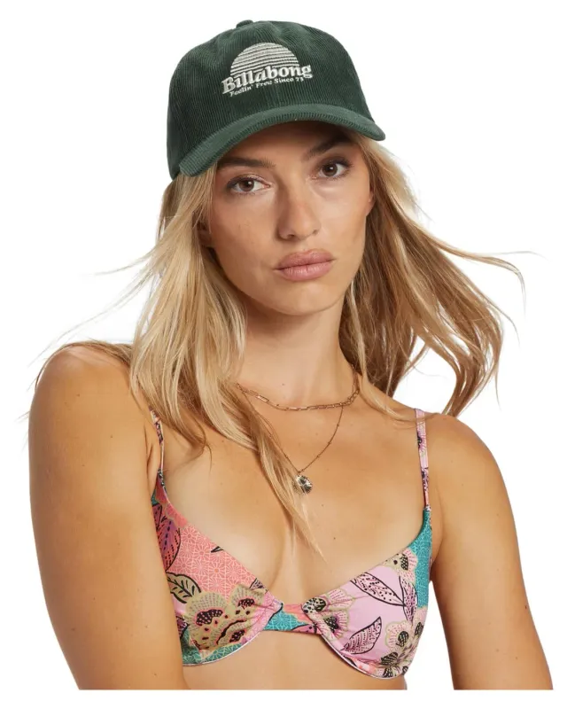 Billabong Dad cappello donna verde smeraldo trucker