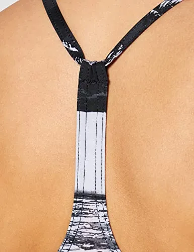 Arena Icons Team Stripe Bandeau bikini fascia donna foderato