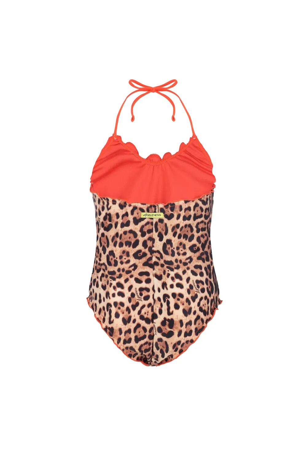 4 Giveness Sbambolato costume intero bimba monokini leggero