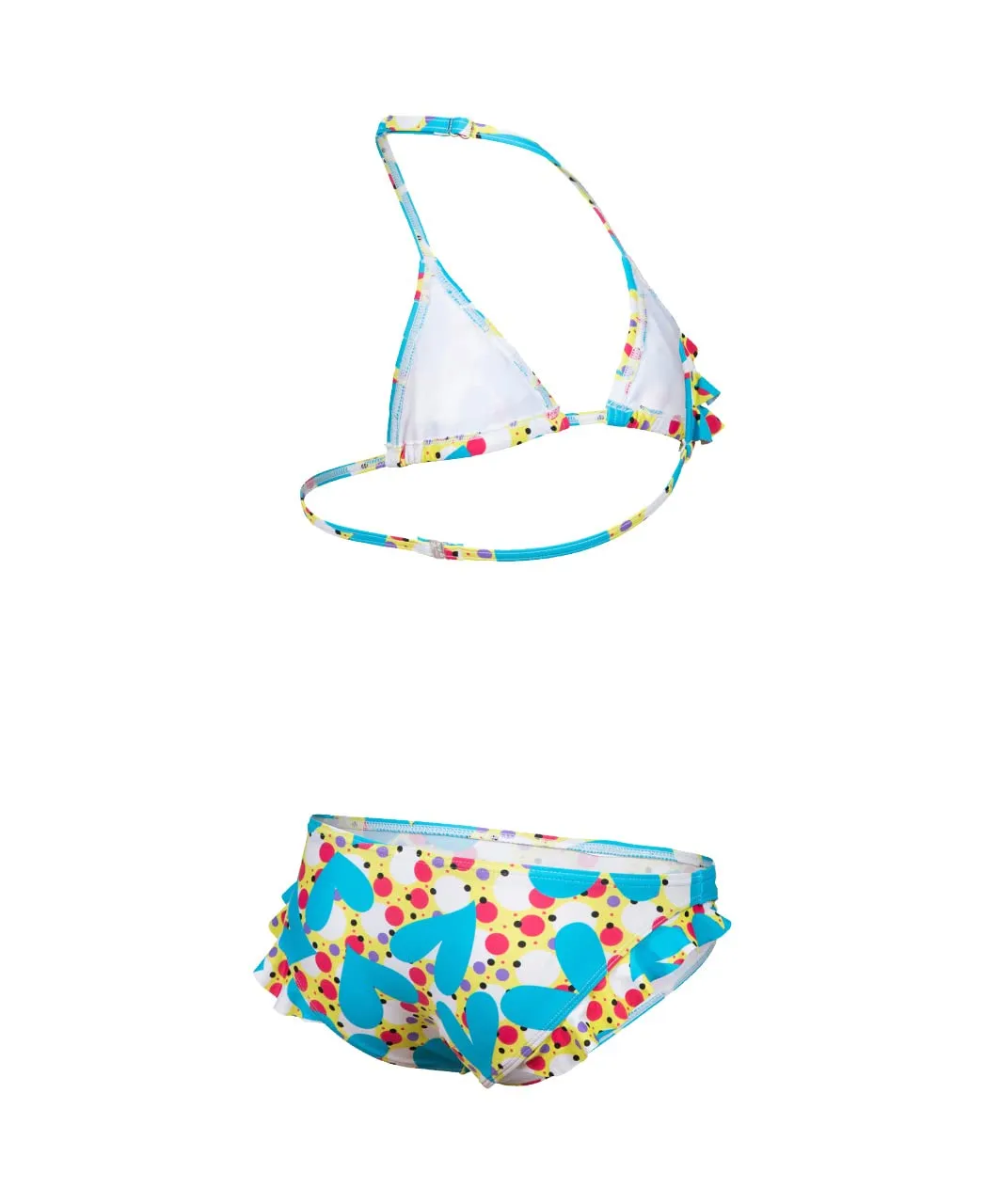 Arena Vintage bikini bambina triangolo Soft Green Multi