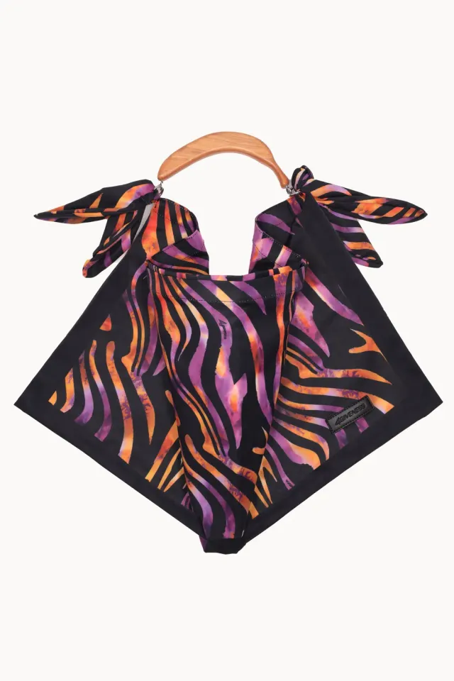 4Giveness Fazzoletto Nature borsa mare raso taglia unica