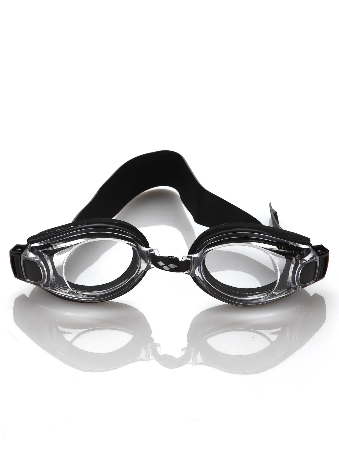 arena zoom neoprene occhialini nuoto lenti chiare nero