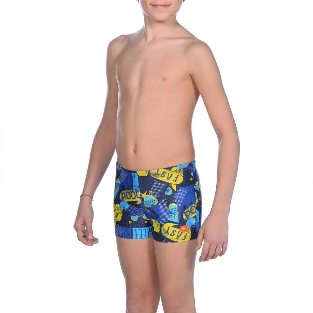 Arena Dancing Jr Short pantaloncino nuoto bambino cloro-resistente