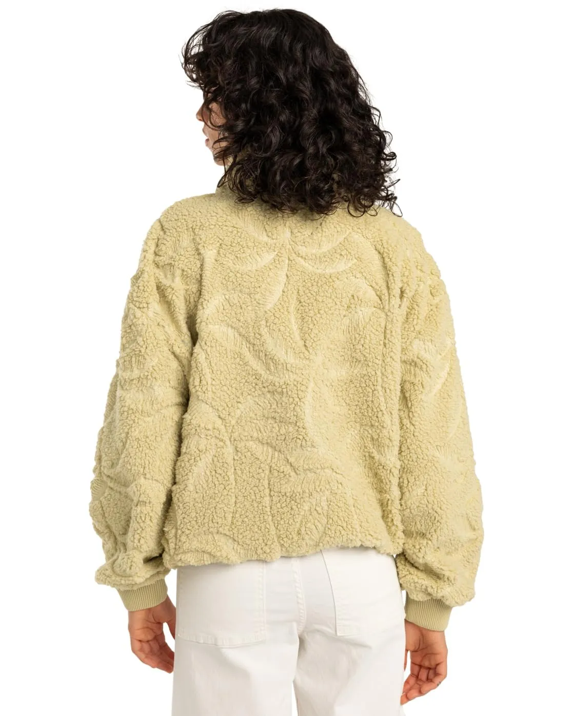 Billabong Time Off felpa donna mezza zip tasca