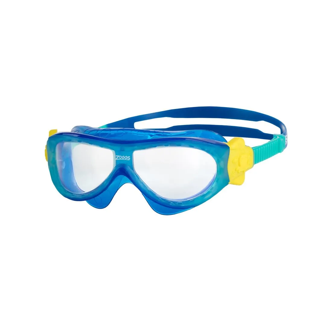 Zoggs Phantom occhialini nuoto bambino verde blu tinta antiappannamento