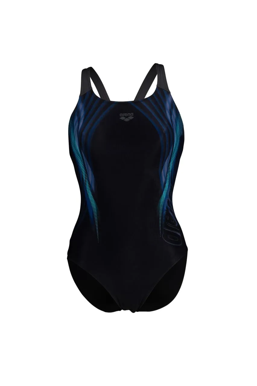 Arena Underwater PRO Back intero donna blu navy