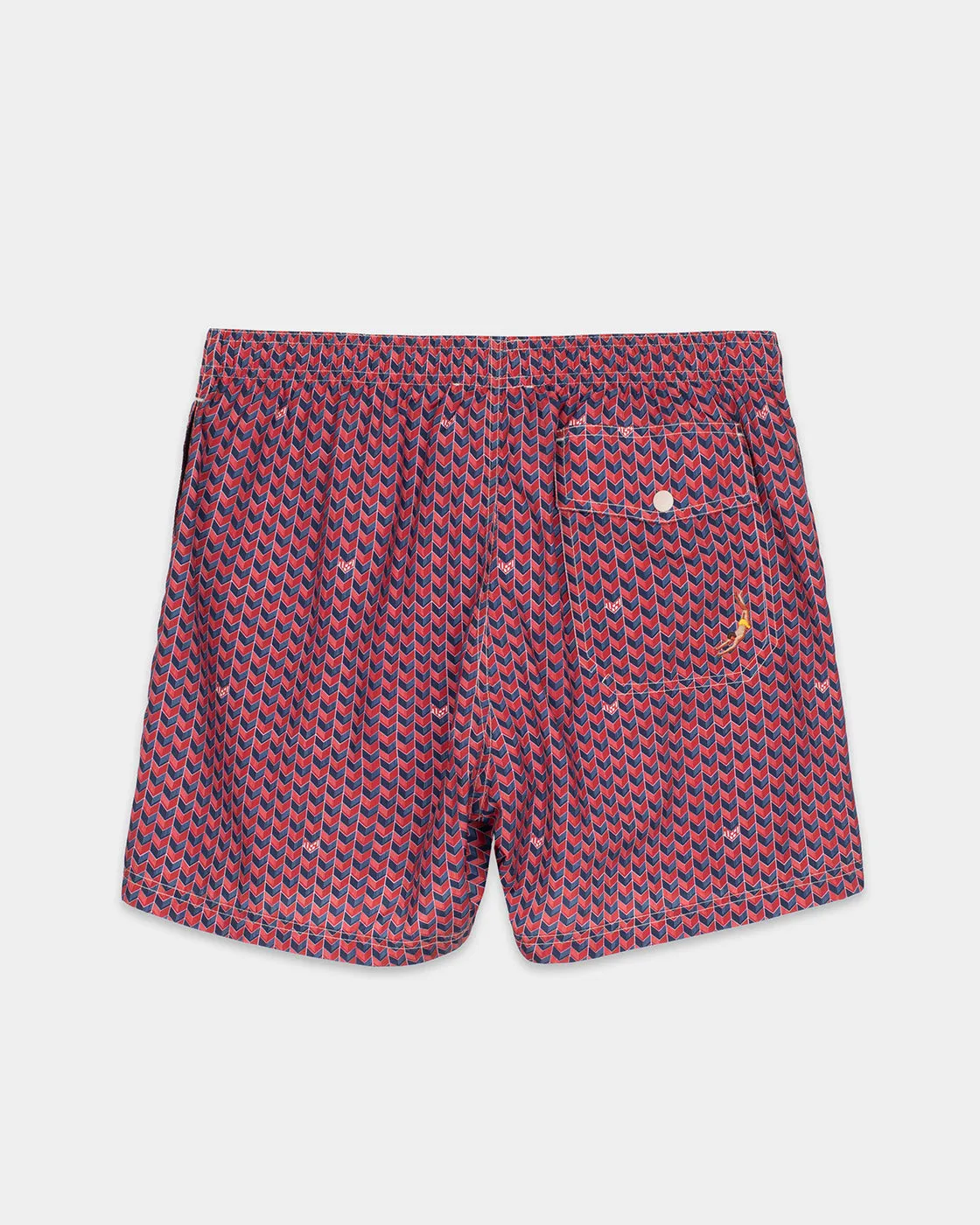 Mosso Sunwear boxer mare uomo rosso grains