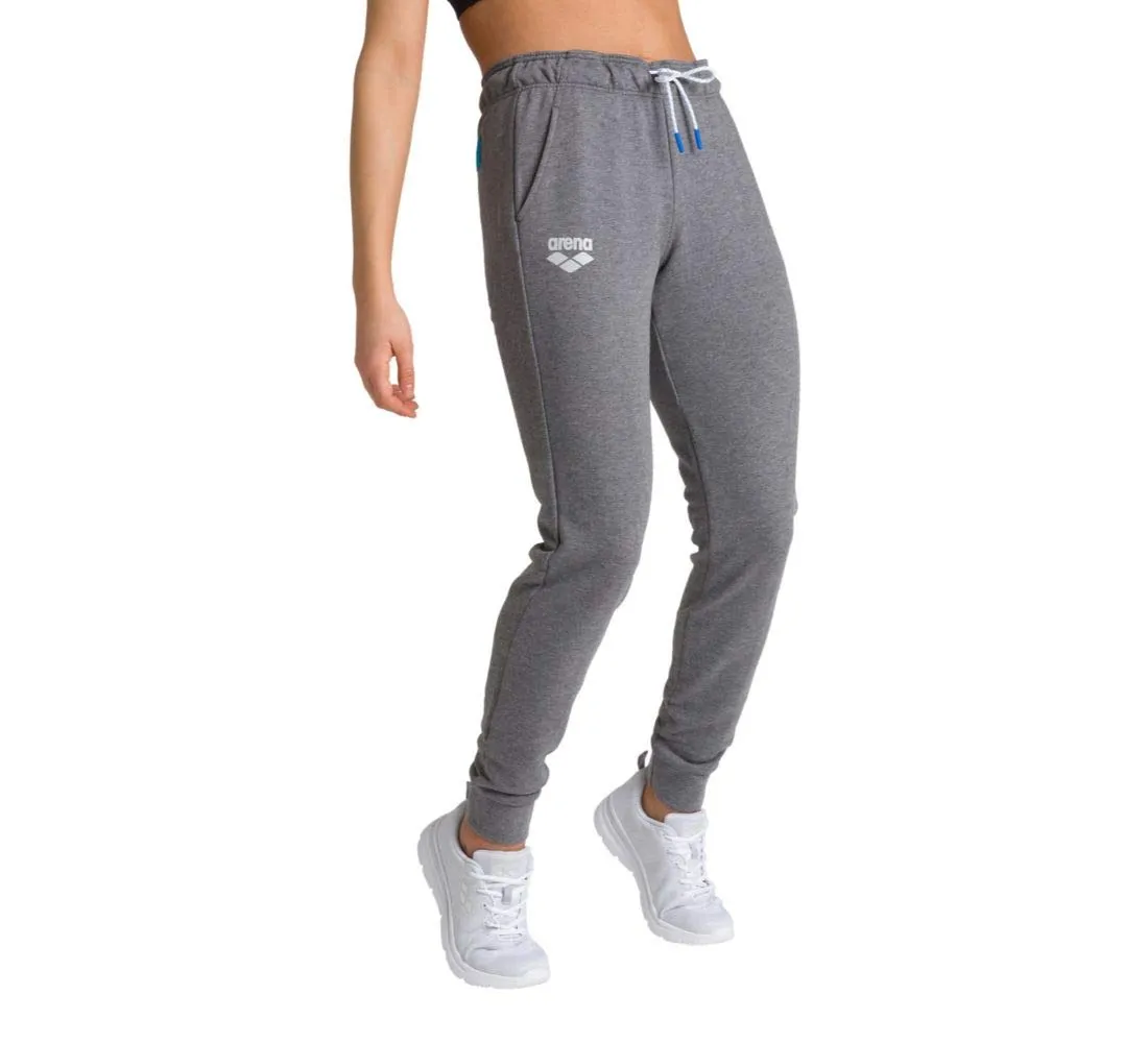 Arena Team Fleece Pant Pantaloni Donna Nero morbidi