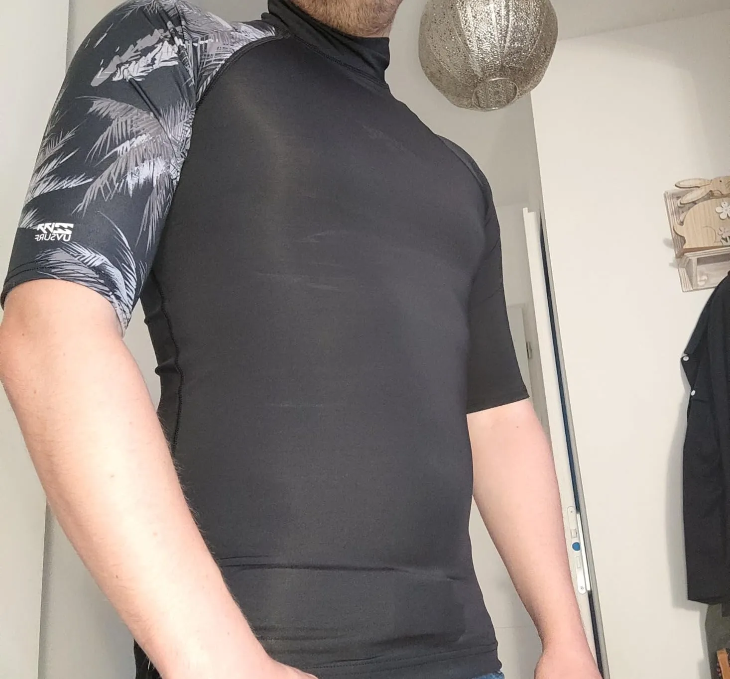 Billabong Contrast Allover rashguard uomo L maniche corte