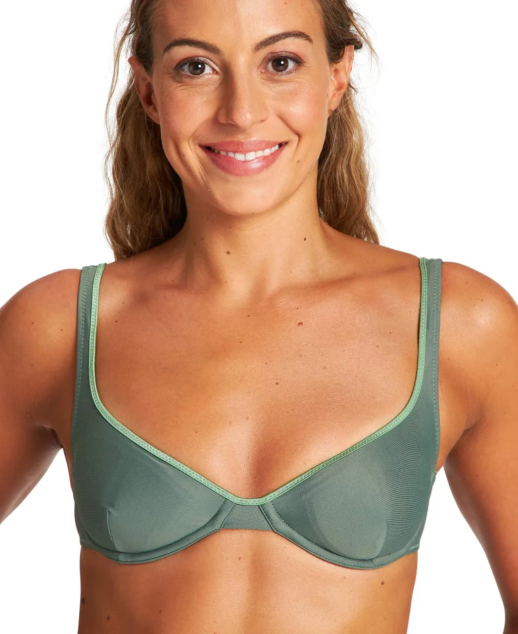 Arena Solid bikini donna ferretto 40 verde army cloro