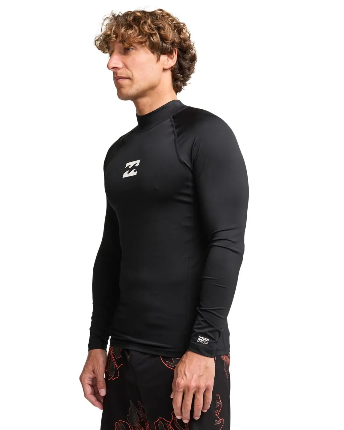 Billabong Waves All Day Rash Guard Uomo XL manica lunga UPF 50