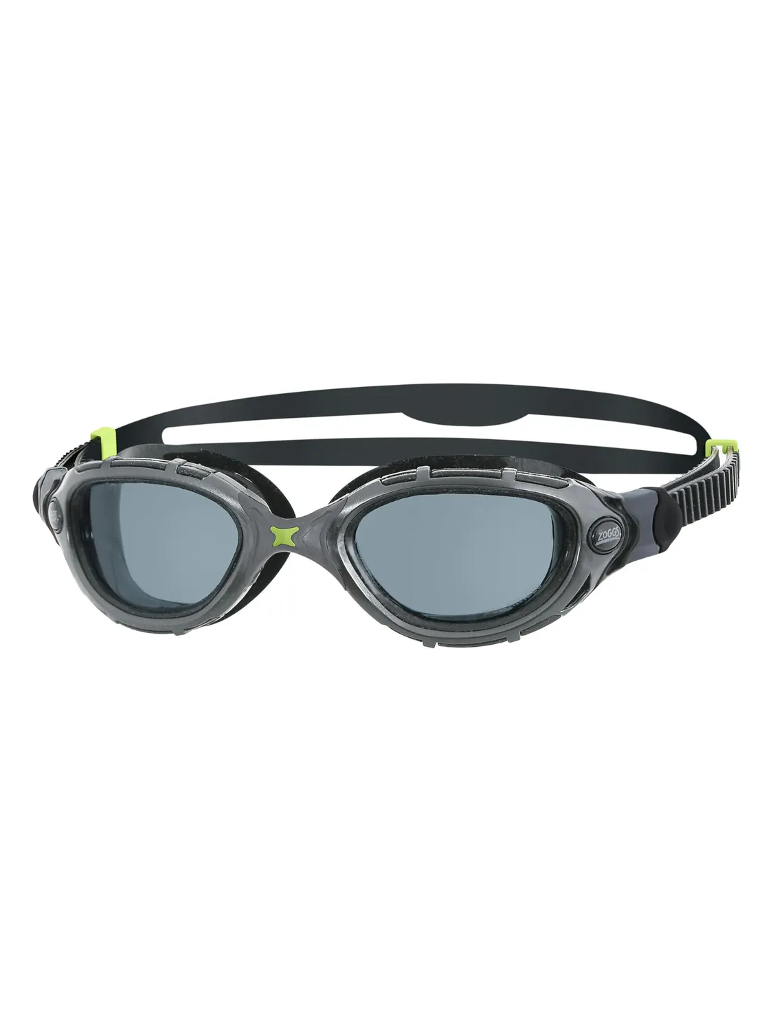 Zoggs Predator Flex occhialini polarizzati nero arancio