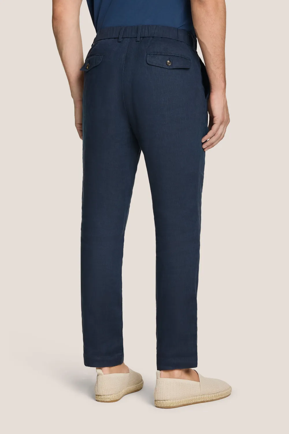 4 Giveness pantalone lungo uomo taglia 44-54 tinta unita
