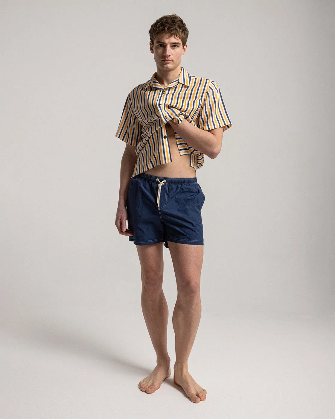Mosso Sunwear costume boxer blu nylon riciclato