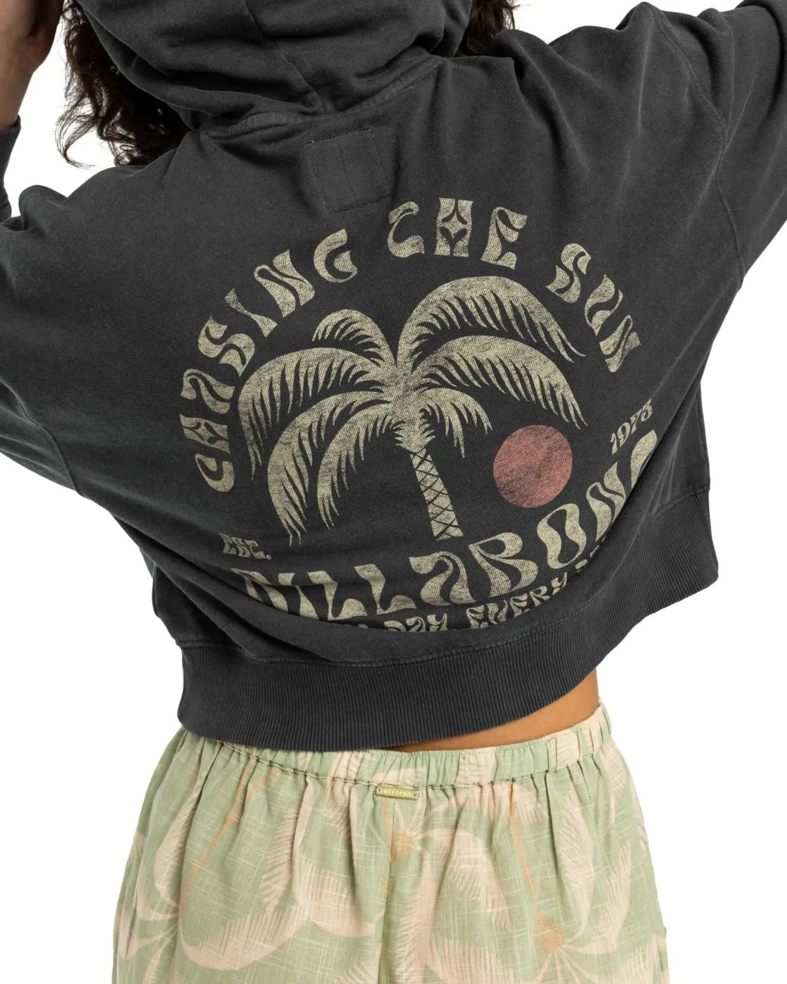 Billabong All Day Sun felpa cappuccio donna cotone