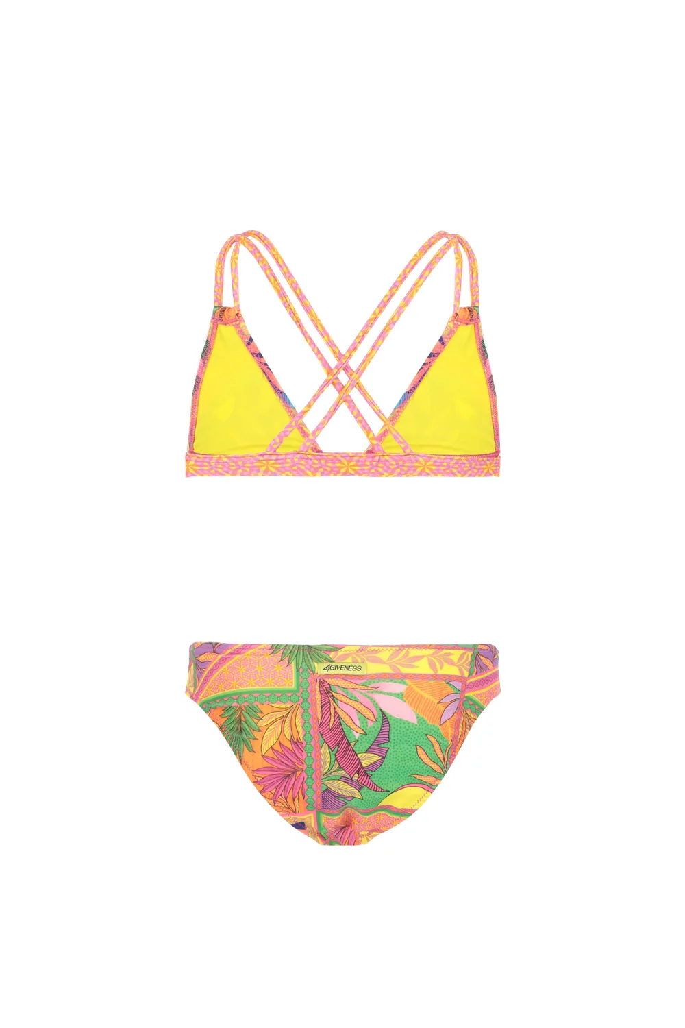 4 Giveness Triangolo Incrocio Slip Chiuso bikini bimba var. unica