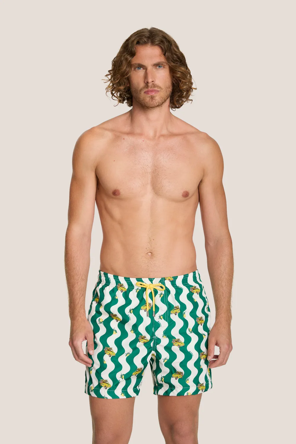 4Giveness Capri Short Mare Uomo Tinta Unita Blu