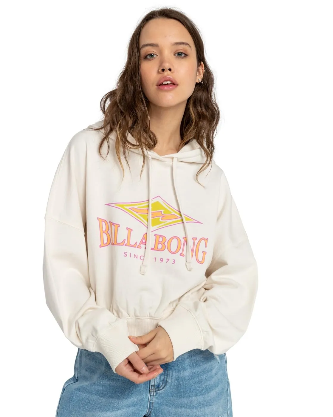 Billabong All Time Fleece felpa donna in cotone riciclato
