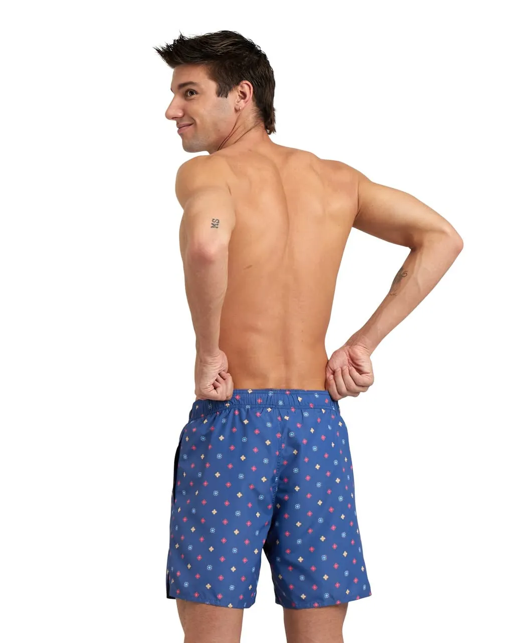 Arena Beach Boxer Allover Costume Uomo L Rapida Asciugatura