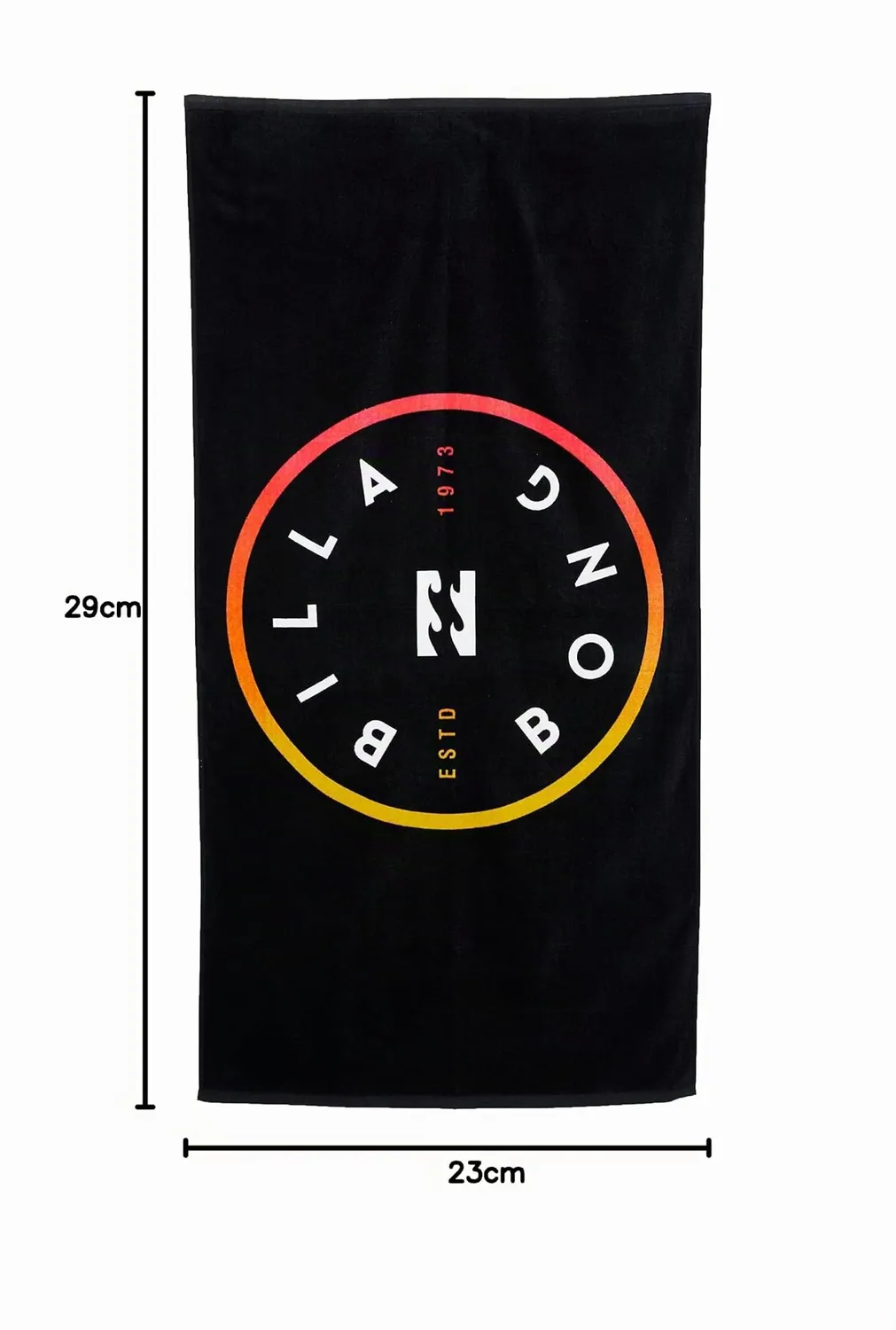 Billabong Roto telo mare uomo nero microfibra